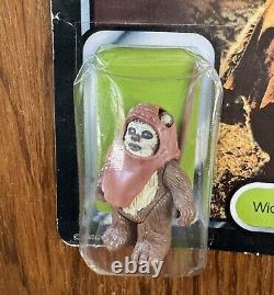 Star Wars Vintage Wicket W. Warrick Tri Logo Figure MOC 100% Factory Sealed