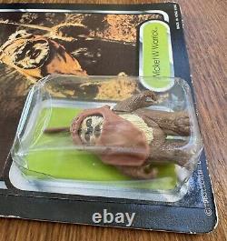 Star Wars Vintage Wicket W. Warrick Tri Logo Figure MOC 100% Factory Sealed