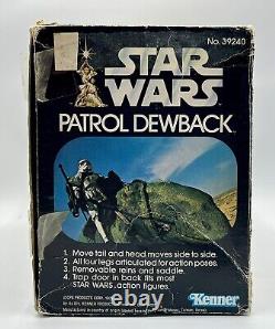 Star Wars Wars Vintage 1979 Patrol Dewback Complete