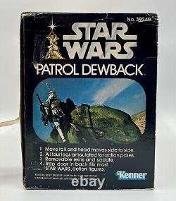 Star Wars Wars Vintage 1979 Patrol Dewback Complete