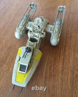 Star Wars Y Wing Fighter Vehicle Original 1983 Vintage Kenner Return of The Jedi