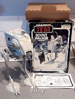 Star Wars vintage Scout Walker. Palitoy Hoth Box 100% complete with instructions