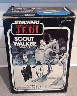 Star Wars vintage Scout Walker. Palitoy Hoth Box 100% complete with instructions