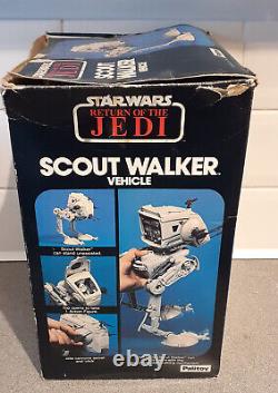 Star Wars vintage Scout Walker. Palitoy Hoth Box 100% complete with instructions