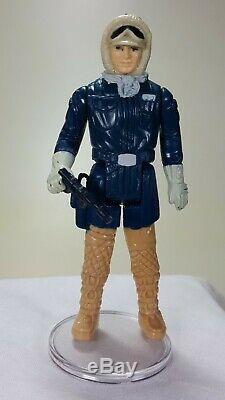 Star Wars vintage variant Han Solo Hoth molded legs