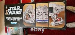 Star wars galaxys edge millenium falcon plus vintage collection at at and x wing