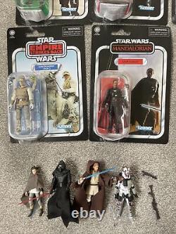 Star wars vintage collection kenner bundle joblot. Obi wan arc trooper han solo