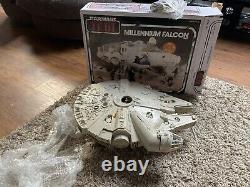 Star wars vintage millennium falcon return of jedi wih repro box