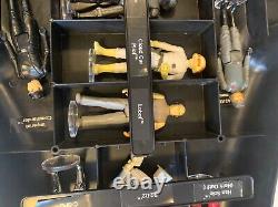 Star wars vintage return of the jedi rare figures in collectors case
