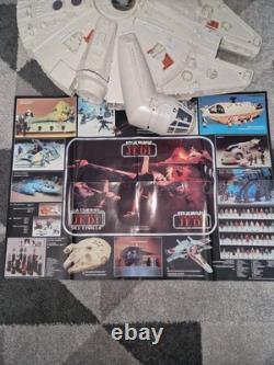 Starwars Millennium Falcon Complete, Original Box, vintage Boxed Millennium ROTJ