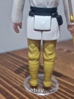 Stunning! Star Wars Vintage Luke Farmboy Brown Hair 1977 Kenner Original