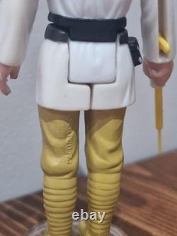 Stunning! Star Wars Vintage Luke Farmboy Brown Hair 1977 Kenner Original