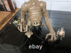 Stunning Vintage Star Wars Rancor Monster, Rancor Keeper and Gamorrean Guard