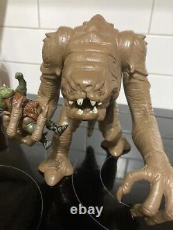 Stunning Vintage Star Wars Rancor Monster, Rancor Keeper and Gamorrean Guard