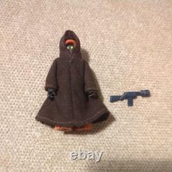 Super Rare Vintage Star Wars Jawa Figure Hk With Cape & 100% Original Blaster