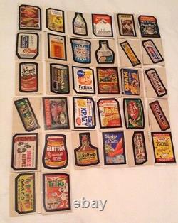 ULTRA RARE! VINTAGE WACKY PACKAGES COMPLETE SET 5th SERIES