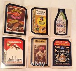 ULTRA RARE! VINTAGE WACKY PACKAGES COMPLETE SET 5th SERIES