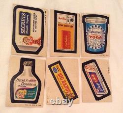 ULTRA RARE! VINTAGE WACKY PACKAGES COMPLETE SET 5th SERIES