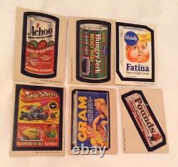 ULTRA RARE! VINTAGE WACKY PACKAGES COMPLETE SET 5th SERIES