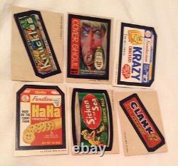 ULTRA RARE! VINTAGE WACKY PACKAGES COMPLETE SET 5th SERIES