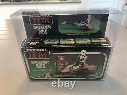 VINTAGE Kenner Star Wars SPEEDER BIKE Excellent in original BOX 1983 Taiwan