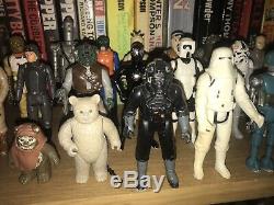 VINTAGE STAR WARS JOB LOT 81 FIGURES A Few ACCESSORIES and WEAPONS
