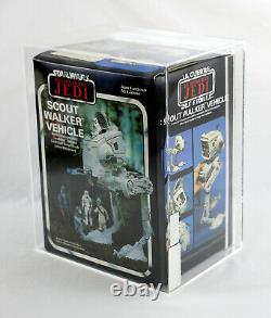 VINTAGE STAR WARS Return of the Jedi Scout Walker AT-ST AFA U85 Kenner 1983