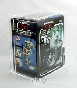 VINTAGE STAR WARS Return of the Jedi Scout Walker AT-ST AFA U85 Kenner 1983