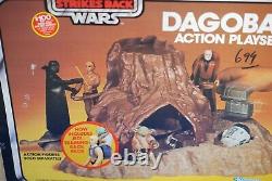 VINTAGE Star Wars COMPLETE & SEALED BOX DAGOBAH PLAYSET KENNER Yoda swamp 1981