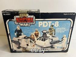 VINTAGE Star Wars TESB Personnel Deployment Transport PDT-8 ORIGINAL KENNER BOX
