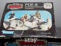 VINTAGE Star Wars TESB Personnel Deployment Transport PDT-8 ORIGINAL KENNER BOX