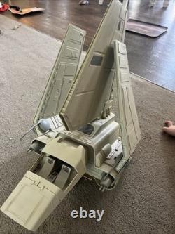 VTG 1984 Kenner Star Wars Imperial Shuttle For Parts read Missing Parts