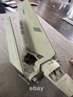 VTG 1984 Kenner Star Wars Imperial Shuttle For Parts read Missing Parts