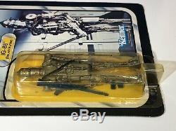 VTG Star Wars RARE IG-88 MOC 32 A BACK UNPUNCHED ESB Kenner Sealed