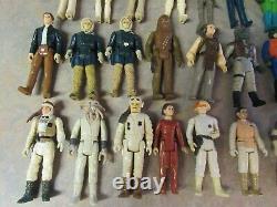 Vintage 1977-1983 Kenner Star Wars Action Figure Lot Of 40