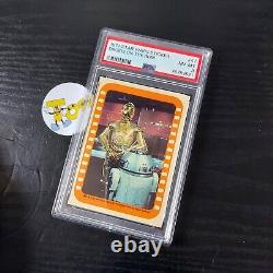 Vintage 1977 Star Wars Droids On The Run R2-D2 figures PSA Card graded 8 47