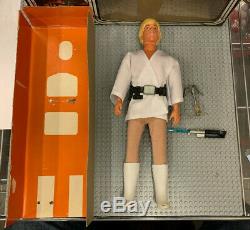 Vintage 1977 Star Wars Luke Skywalker Kenner 12 inch Figure NICE BOX great shape