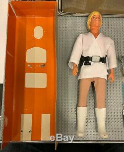 Vintage 1977 Star Wars Luke Skywalker Kenner 12 inch Figure NICE BOX great shape