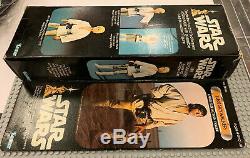 Vintage 1977 Star Wars Luke Skywalker Kenner 12 inch Figure NICE BOX great shape