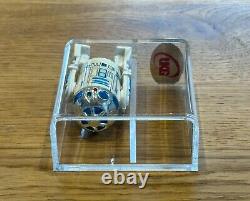 Vintage 1977 Star Wars R2-D2 Solid Dome Figure 80% Graded Hong Kong