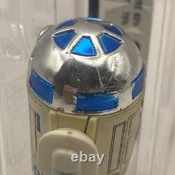 Vintage 1977 Star Wars R2-D2 Solid Dome Figure UKG 60 Graded HK PAINT 75