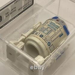 Vintage 1977 Star Wars R2-D2 Solid Dome Figure UKG 60 Graded HK PAINT 75