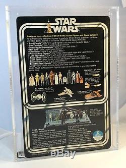 Vintage 1978 Kenner Star Wars 12 Back Luke Skywalker Action Figure MOC AFA 75