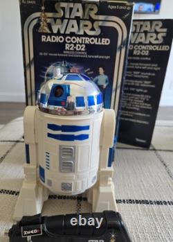 Vintage 1978 Kenner Star Wars Radio Controlled R2-D2 w Original Box/Instructions