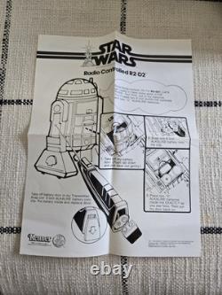 Vintage 1978 Kenner Star Wars Radio Controlled R2-D2 w Original Box/Instructions