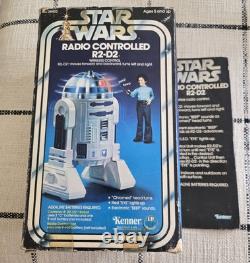 Vintage 1978 Kenner Star Wars Radio Controlled R2-D2 w Original Box/Instructions