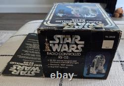 Vintage 1978 Kenner Star Wars Radio Controlled R2-D2 w Original Box/Instructions