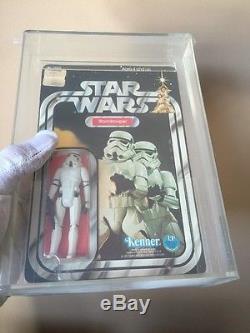 Vintage 1978 Kenner Star Wars Stormtrooper 12 Back-B Card AFA 85 Freshly Graded