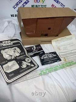 Vintage 1979 STAR WARS Jawa SANDCRAWLER Complete With Box/Insert L@@K Works