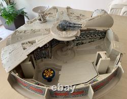 Vintage 1979 Star Wars ROTJ Millenium Falcon Boxed Play Worn Nr Complete